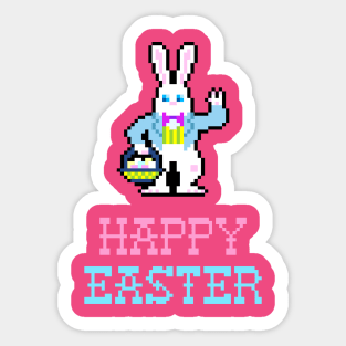 happy easter Sticker